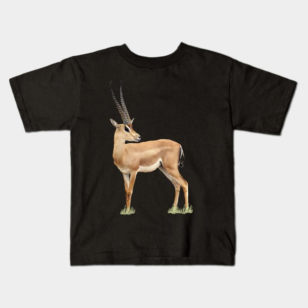 Grant-Gazelle - Antelope - Africa Kids T-Shirt by T-SHIRTS UND MEHR